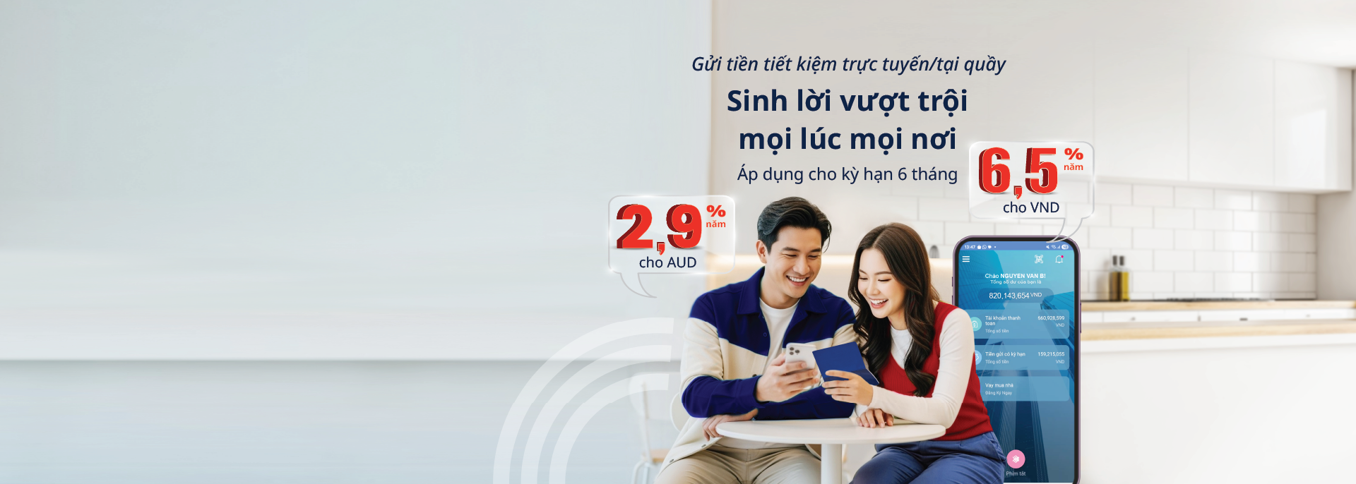 Sinh lời vượt trội - mọi lúc mọi nơi